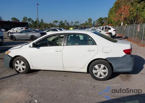 2011 Toyota Corolla Le z USA, uszkodzony, nr VIN 2T1BU4EE2BC537907